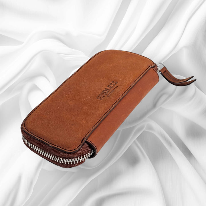 Endless Pen Pouch - Brown