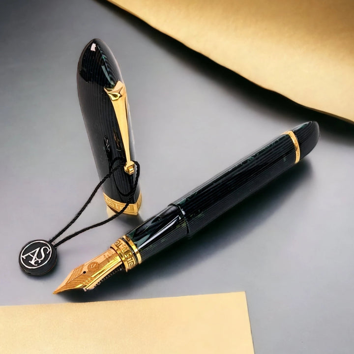 Armando Simoni Club Triangolo Arco Verde Gold Trim