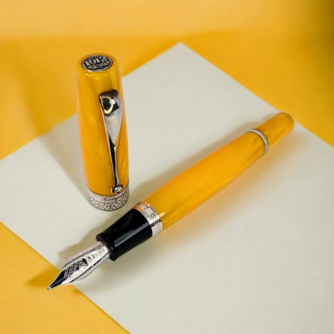 Montegrappa Miya 450 LE Fountain Pen - Yellow