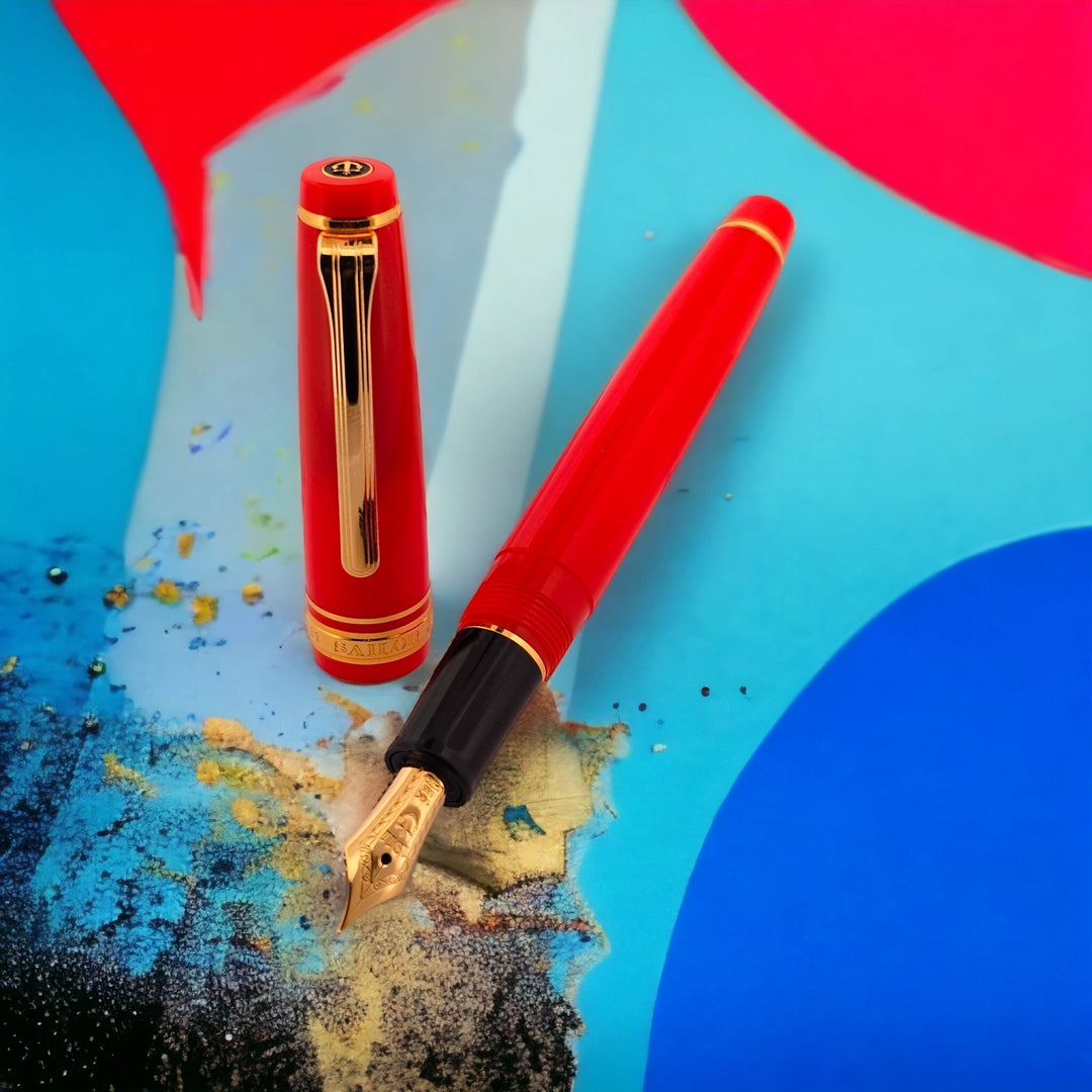 Sailor Pro Gear Slim Sapporo - Fountain Pen - Orange Tangerine