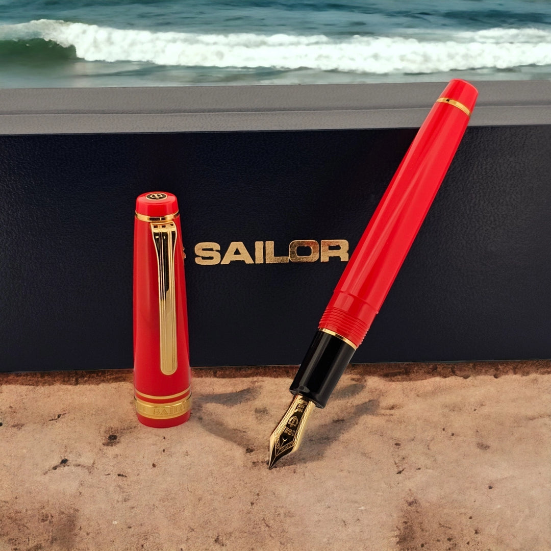 Sailor Pro Gear Slim Sapporo - Fountain Pen - Orange Tangerine