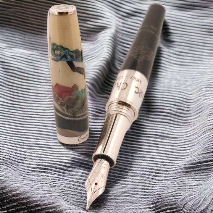 Marc Chagall Fountain Pen by Gourji and Montegrappa