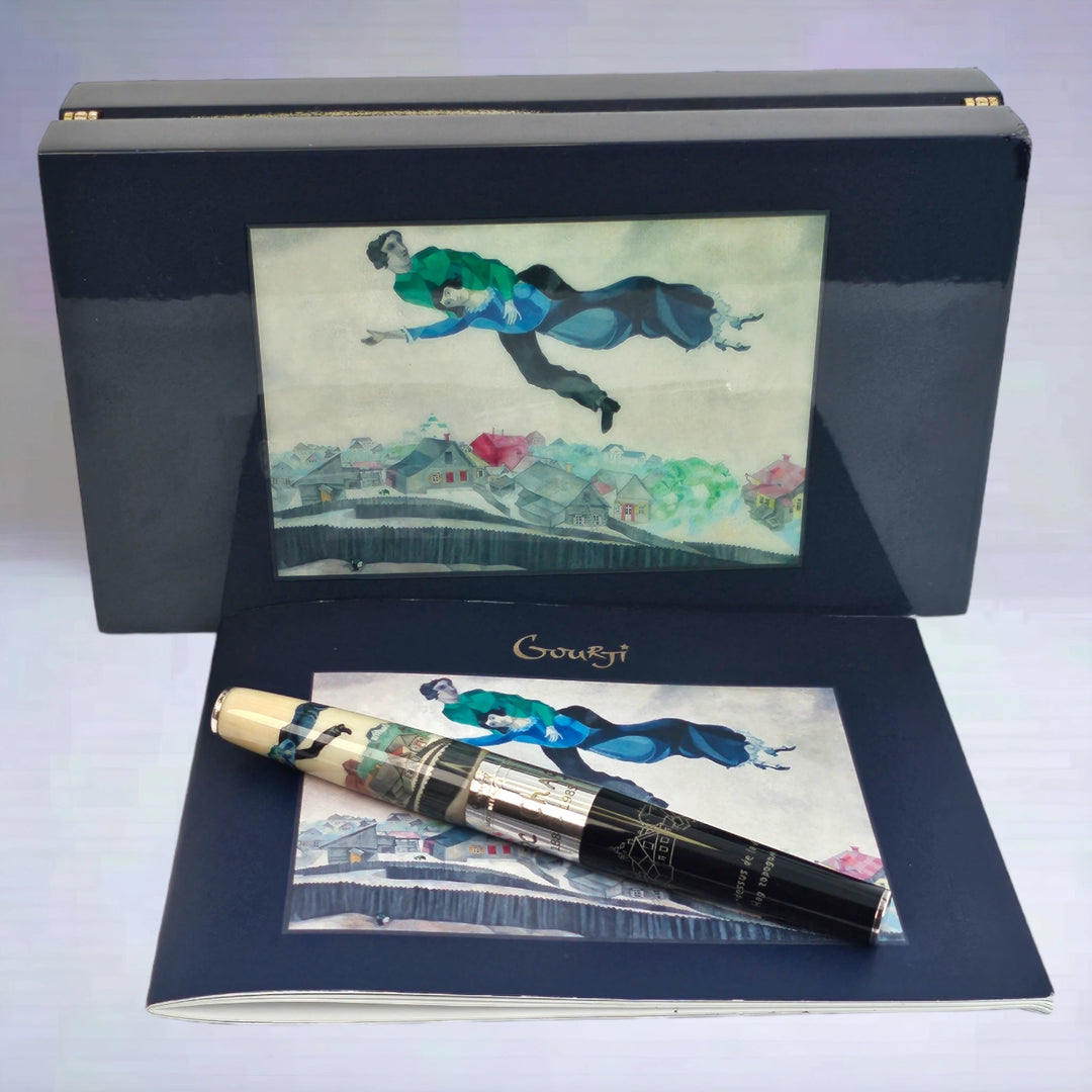 Marc Chagall Fountain Pen by Gourji and Montegrappa
