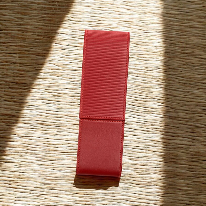 LAMY Red Nappa Leather 2 Pen Case