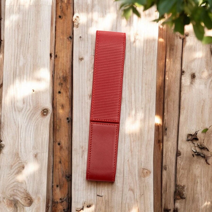 LAMY Red Nappa Leather 1 Pen Case