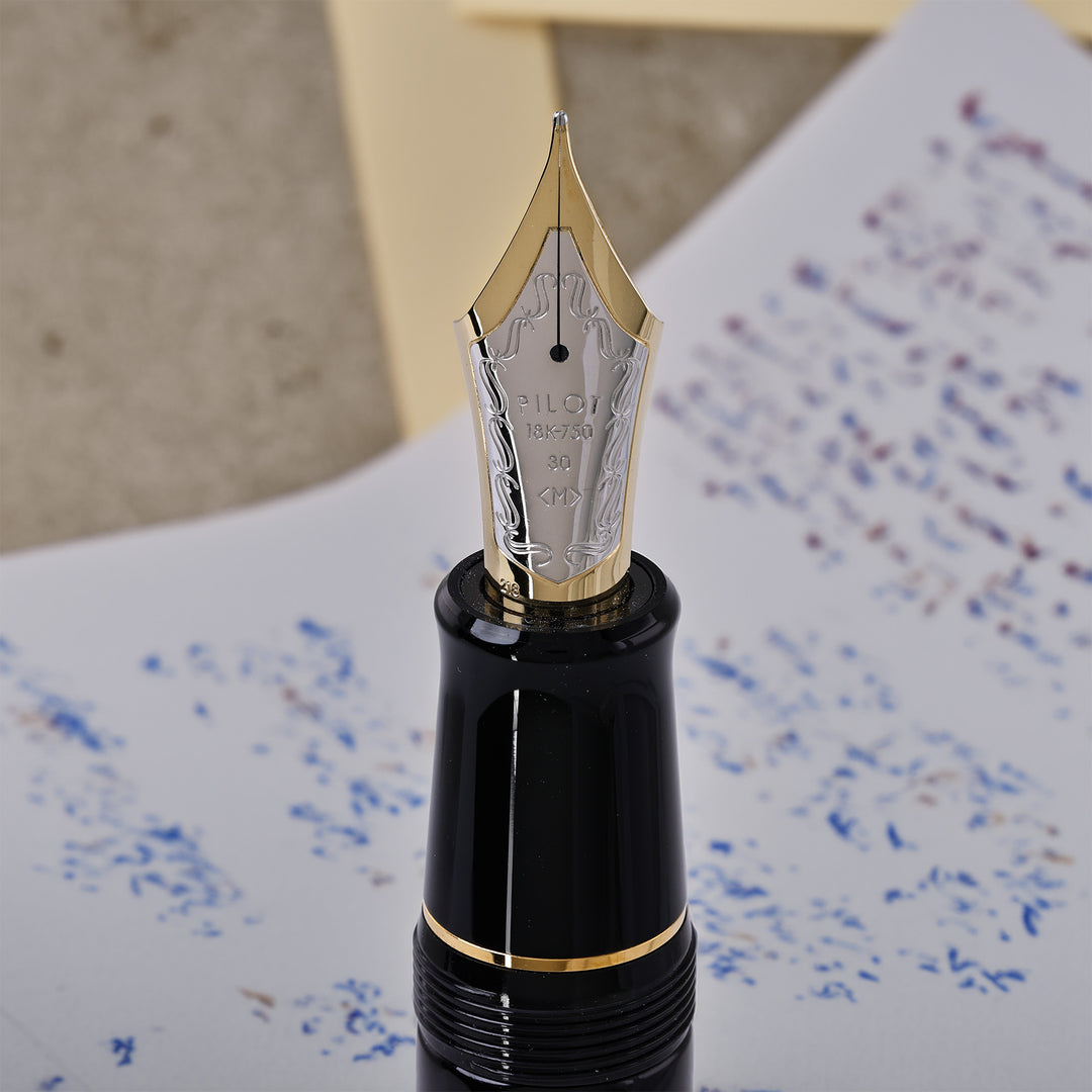 Pilot Custom Urushi Fountain Pen - Black