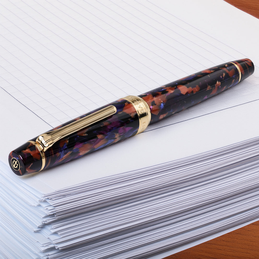 Sailor Pro Gear Mosaic Red W/Naganita Togi Nib