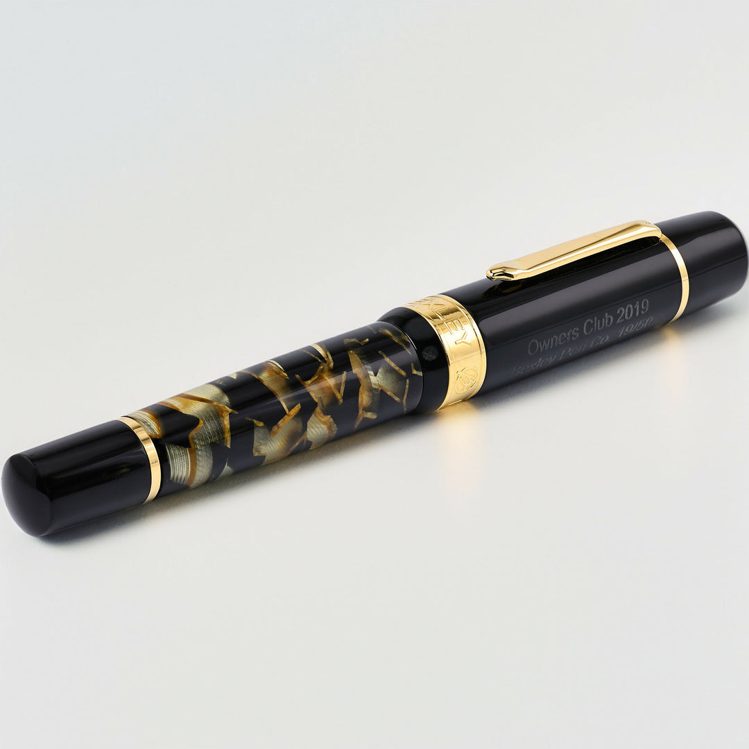Bexley 2019 Owners Club Black and Gold Fountain Pen