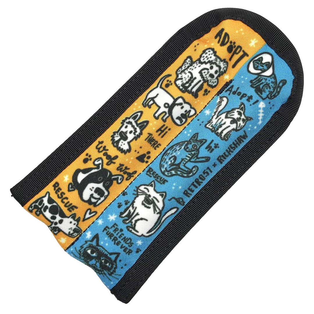 Retro 51 - Dog & Cat 2-Pen Rickshaw Pen Sleeve