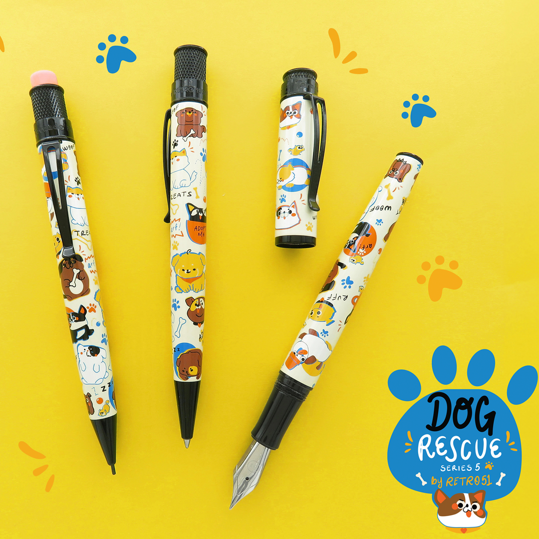 Retro 51 Tornado Dog Rescue Series 5 - Mechanical Pencil