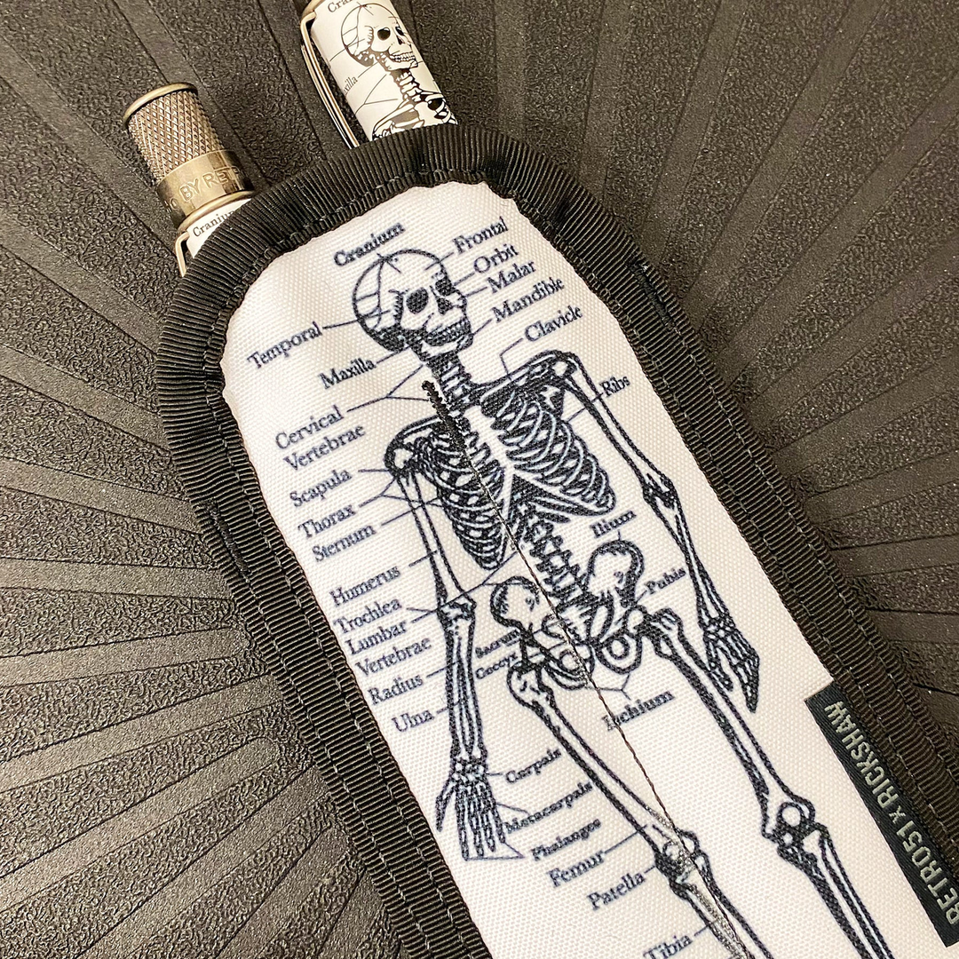 Retro 51 - Dr. Gray 2-Pen Rickshaw Pen Sleeve