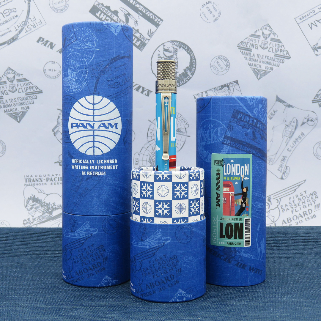 Retro 51 Pan Am London Poster Rollerball
