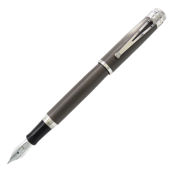 Retro 51 Tornado™ Platinum Executive - Black Nickel Fountain Pen