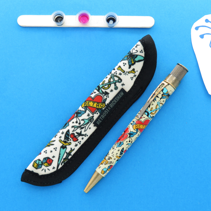 Retro 51 Retro Ink - Rickshaw Pen Sleeve