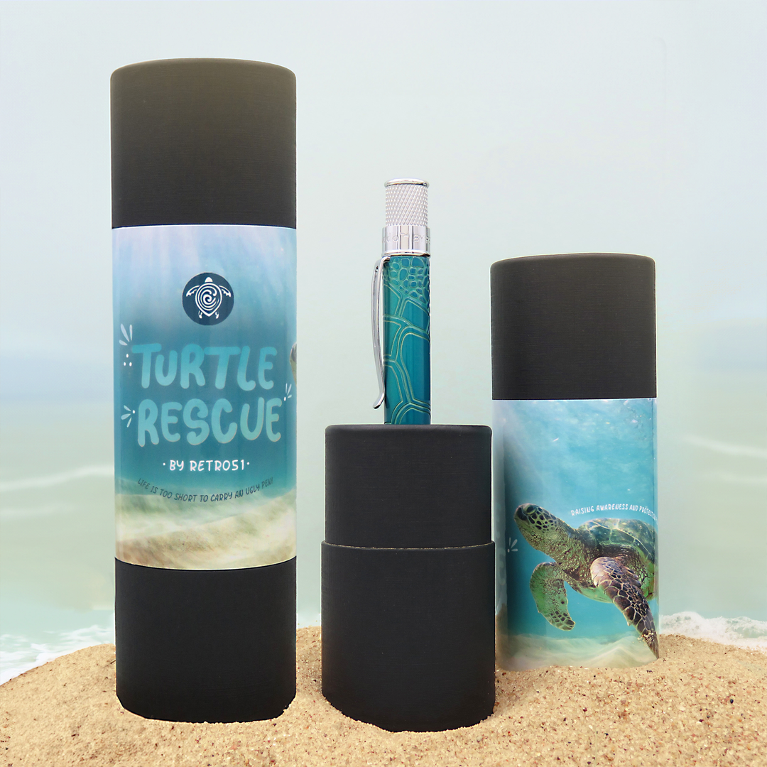 Retro 51 Tornado Rescue Series Turtle Rescue - BallPoint