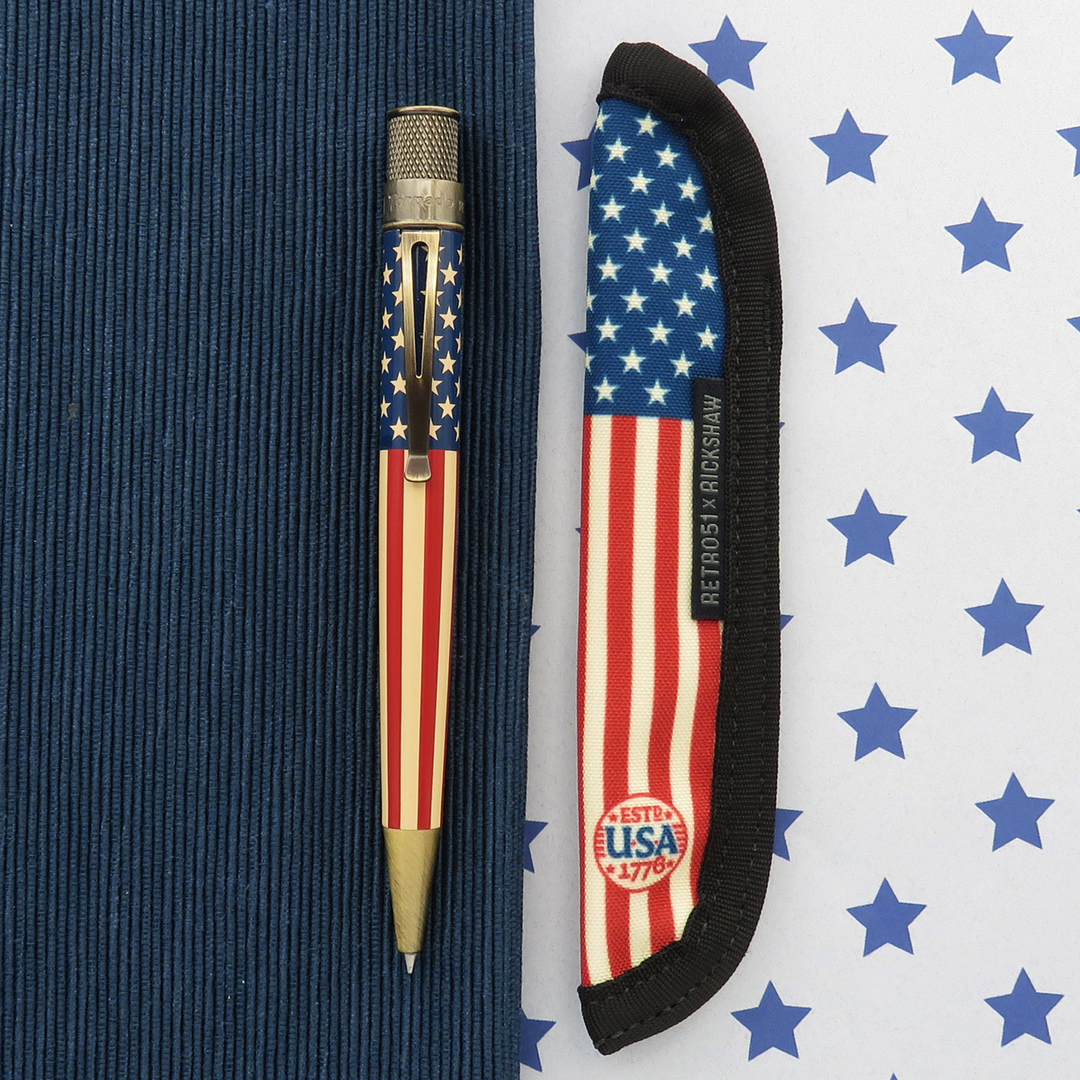 Retro 51 Tribute 250 Flag - Rickshaw Pen Sleeve