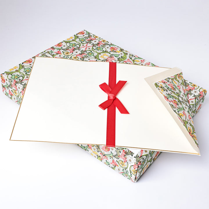 Traditional Florentine Writing Paper and Lined Envelopes 6.25" x 8.50" | Rossi 1931 Italian Stationery