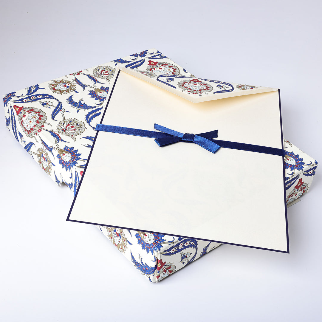 Feather Florentine Writing Paper and Lined Envelopes 6.25" x 8.50" (10ct.) | Rossi 1931 Italian Stationery