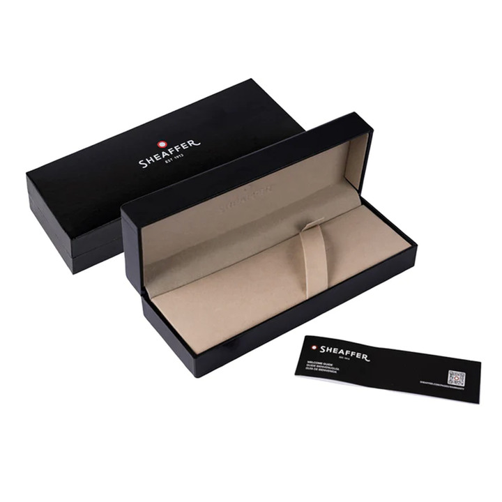 Sheaffer Sagaris Glossy Black Barrel Gold Trim Rollerball