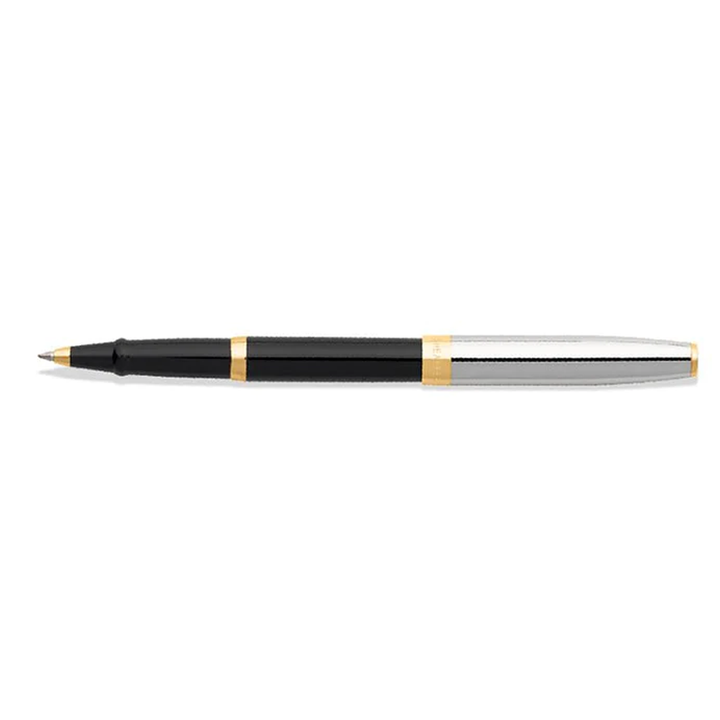 Sheaffer Sagaris Glossy Black Barrel Gold Trim Rollerball