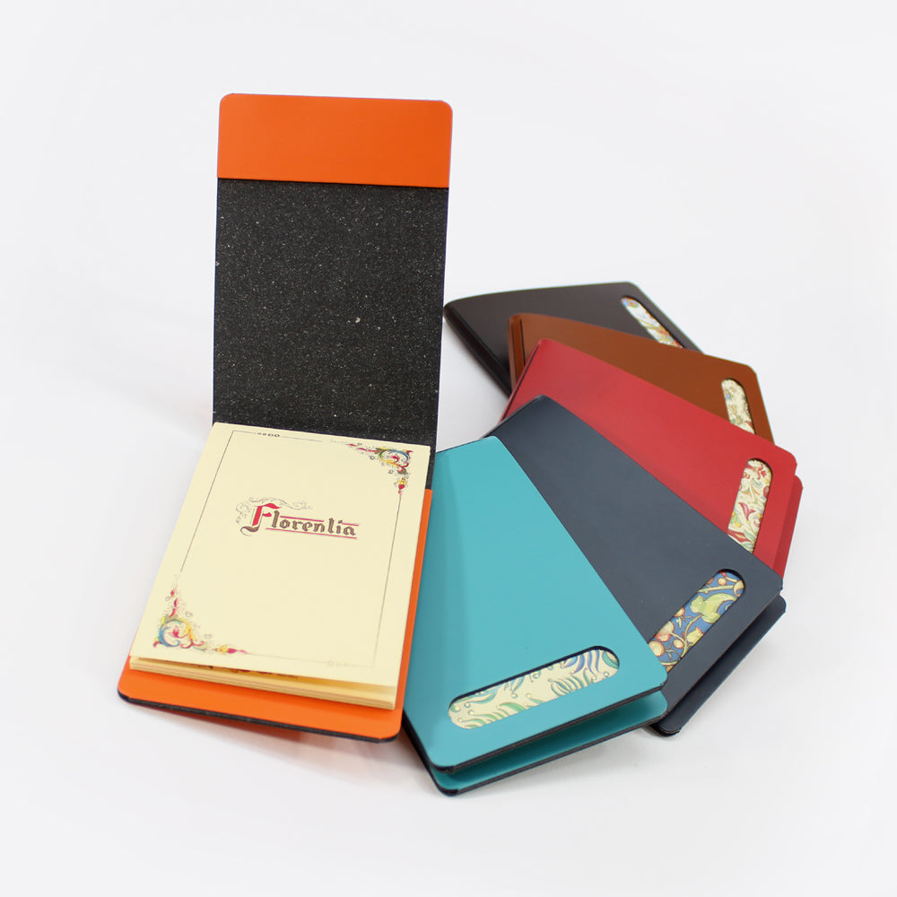 Florentine Memo Pad Leather Cover