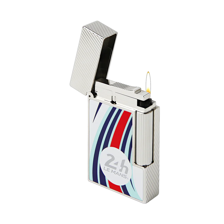 S.T. Dupont 100 Years - Ligne 2 24 Hours of Le Mans White / Palladium Lighter