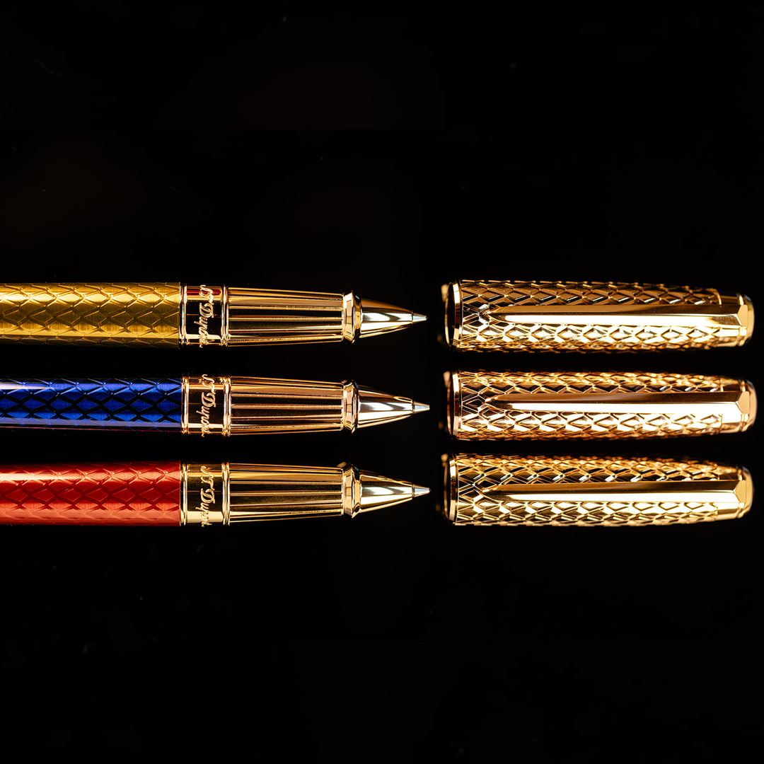 S.T. Dupont Line D Eternity Large Dragon Scales - Rollerball