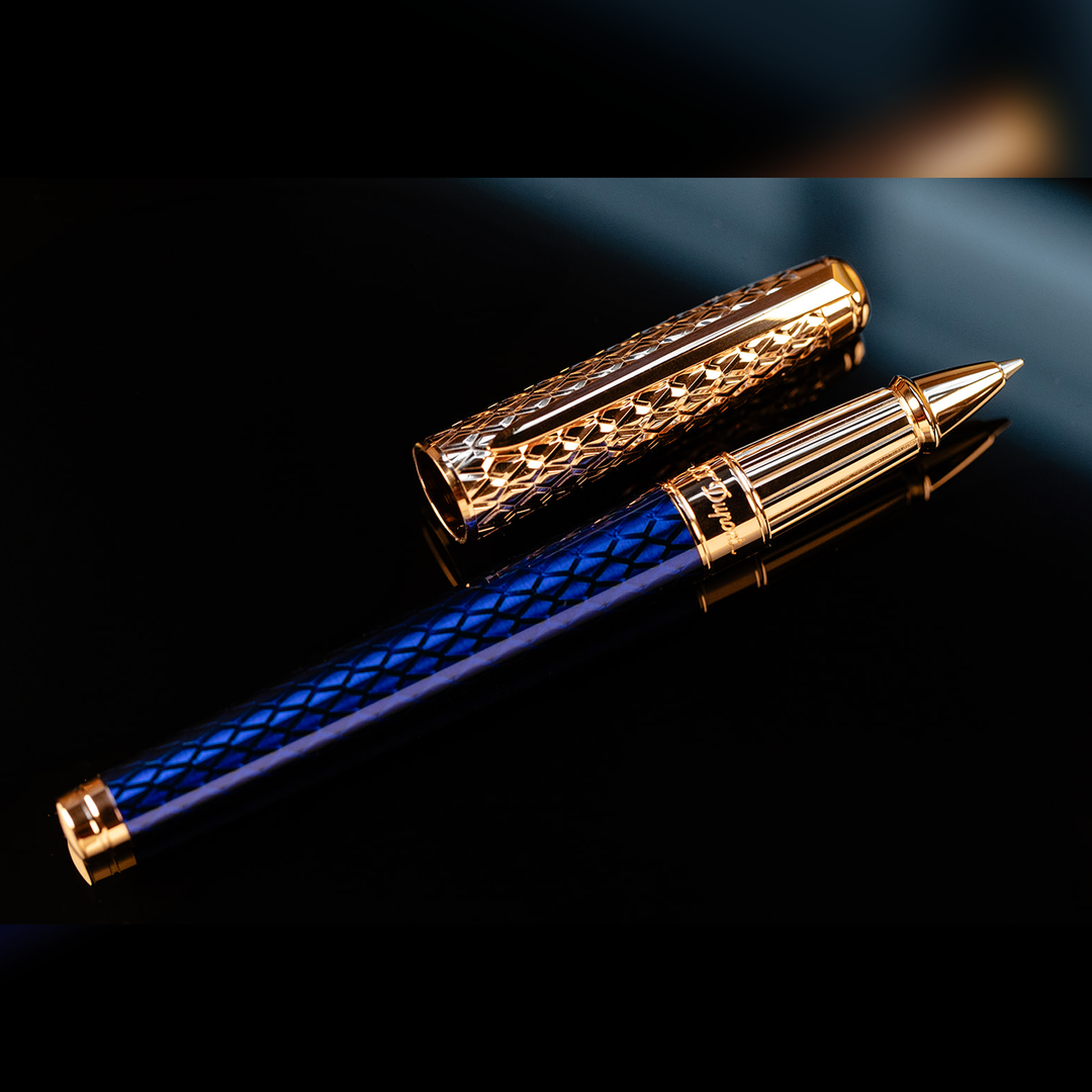 S.T. Dupont Line D Eternity Large Dragon Scales - Rollerball