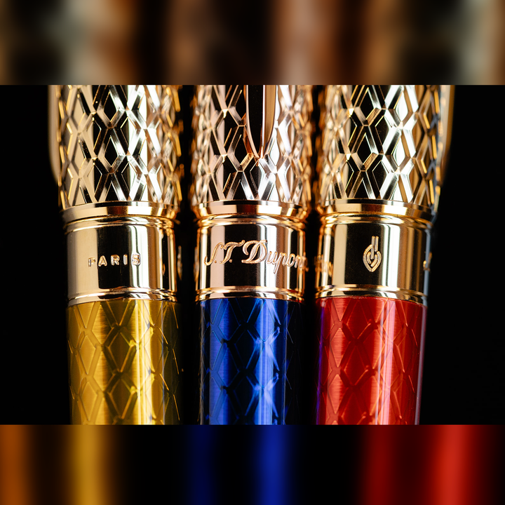 S.T. Dupont Line D Eternity Large Dragon Scales - Fountain Pen