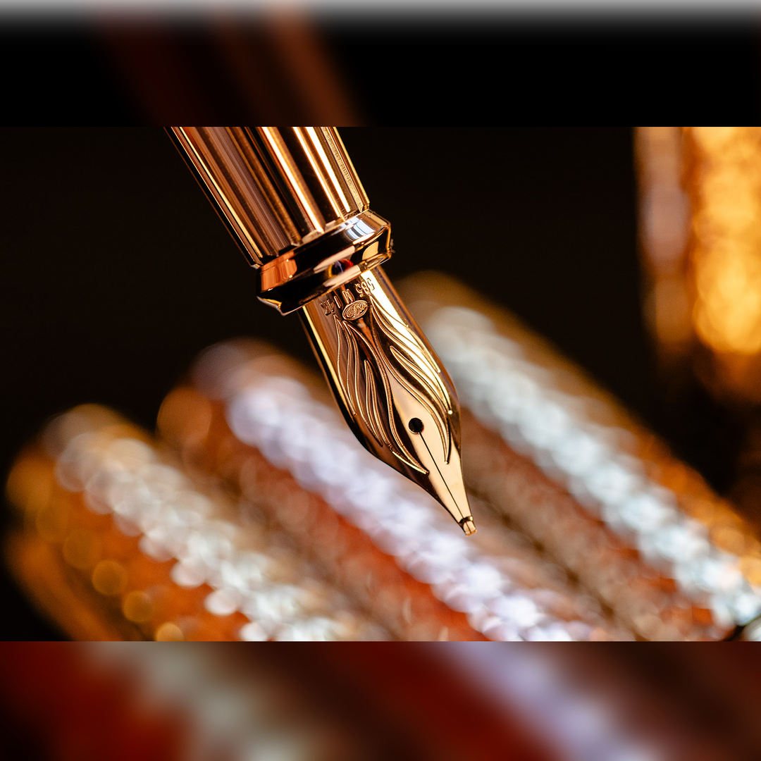 S.T. Dupont Line D Eternity Large Dragon Scales - Fountain Pen