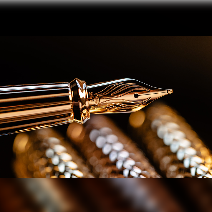 S.T. Dupont Line D Eternity Large Dragon Scales - Fountain Pen