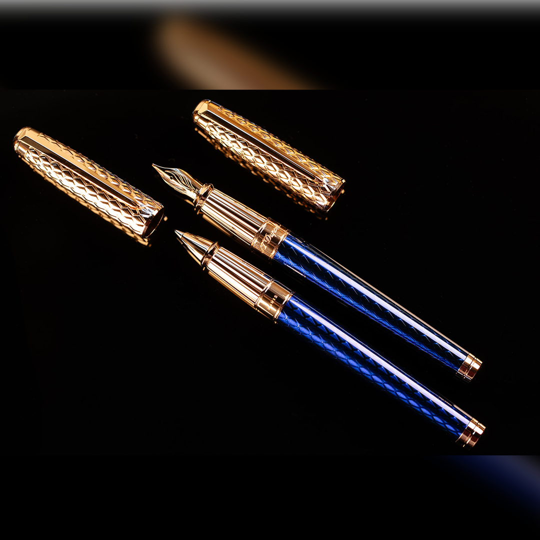 S.T. Dupont Line D Eternity Large Dragon Scales - Rollerball