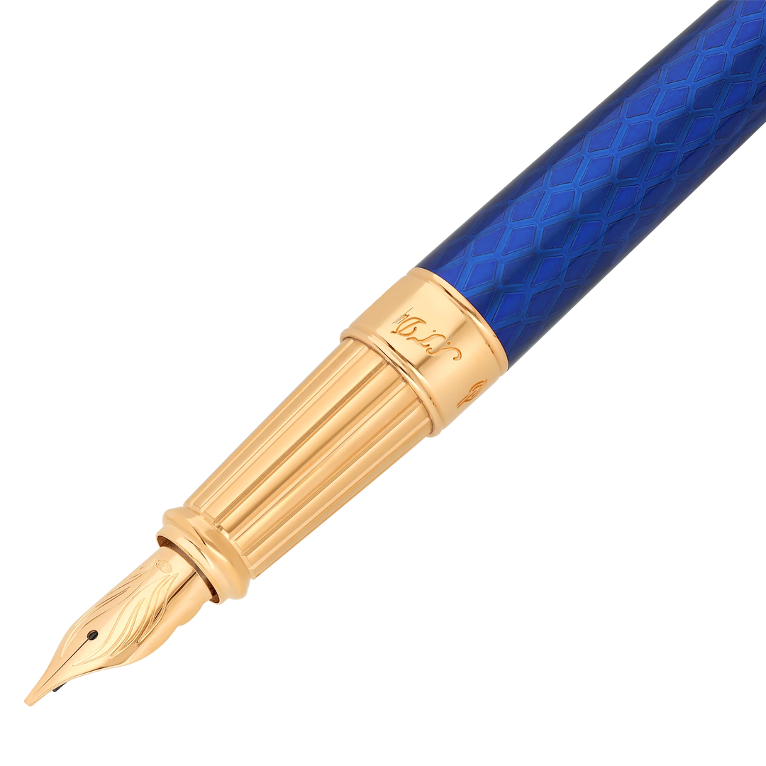 S.T. Dupont Line D Eternity Large Dragon Scales - Fountain Pen