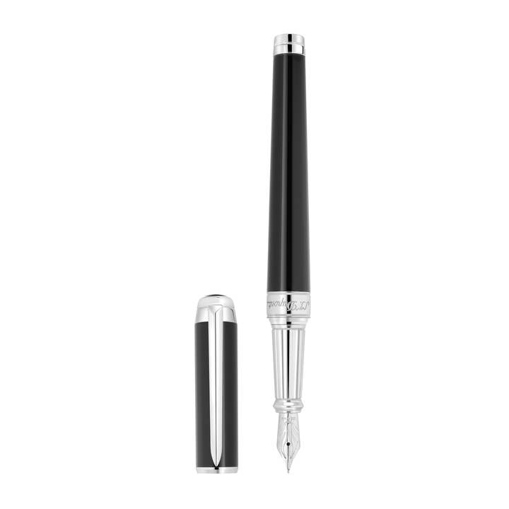 S.T. Dupont Line D Eternity XL Black Natural Lacquer - Fountain Pen