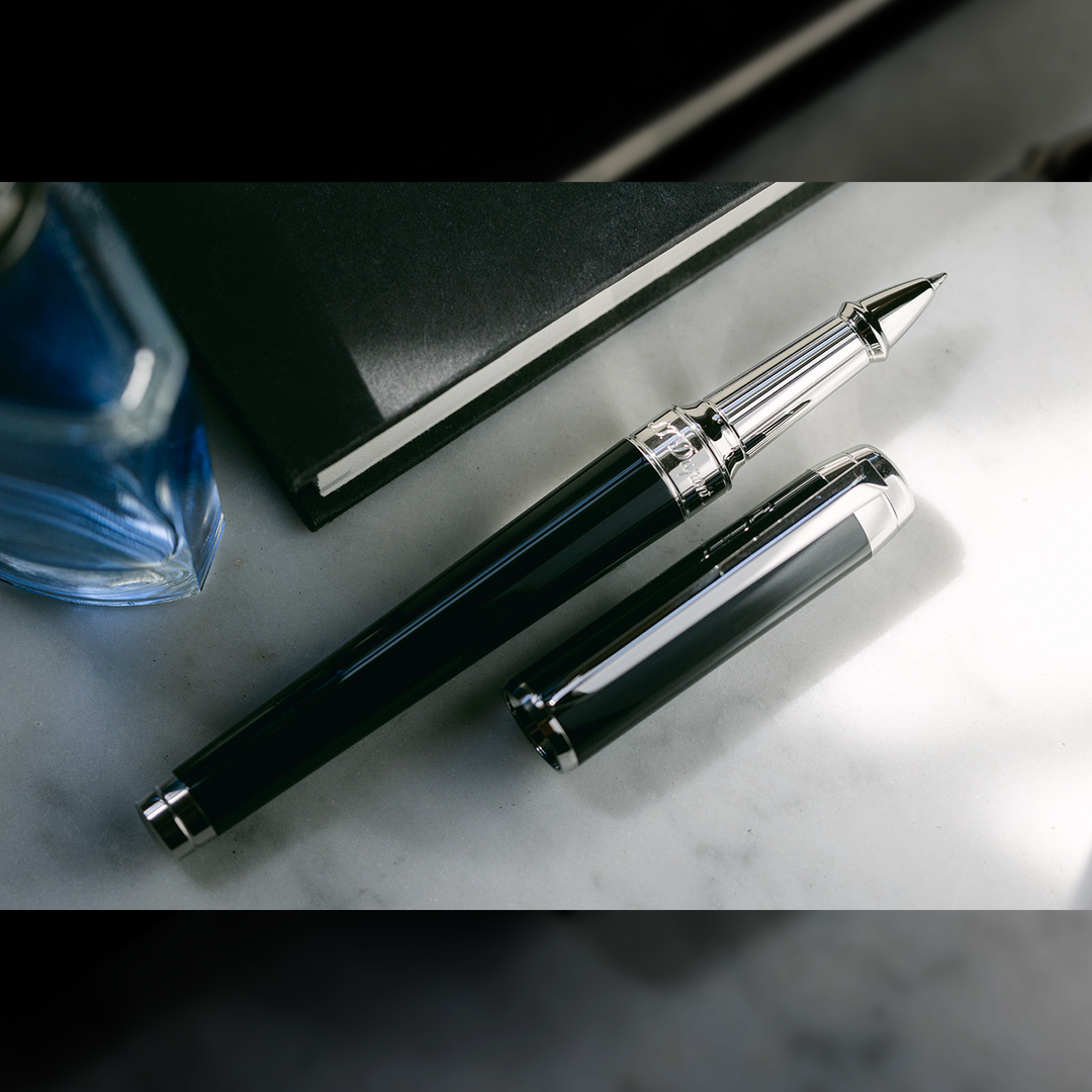 S.T. Dupont Line D Eternity XL Black Natural Lacquer - Rollerball