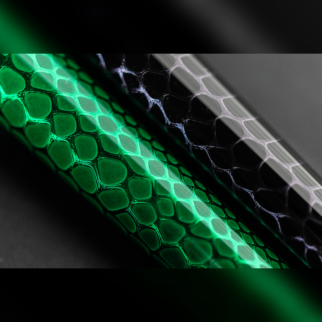 S.T. Dupont Line D Eternity Snake Skin Black - Fountain Pen