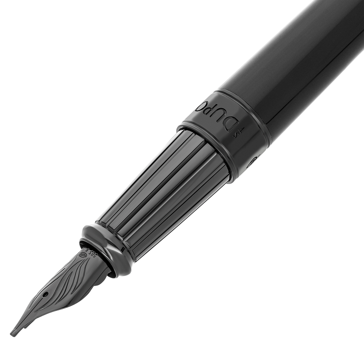 S.T. Dupont Line D Eternity Large Silky Black - Fountain Pen