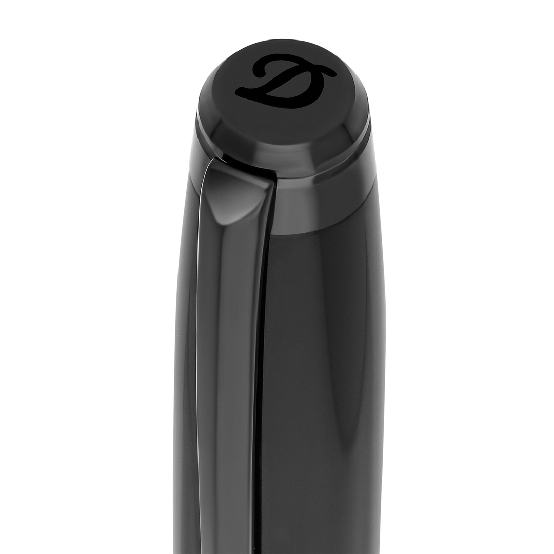 S.T. Dupont Line D Eternity Large Silky Black - Fountain Pen