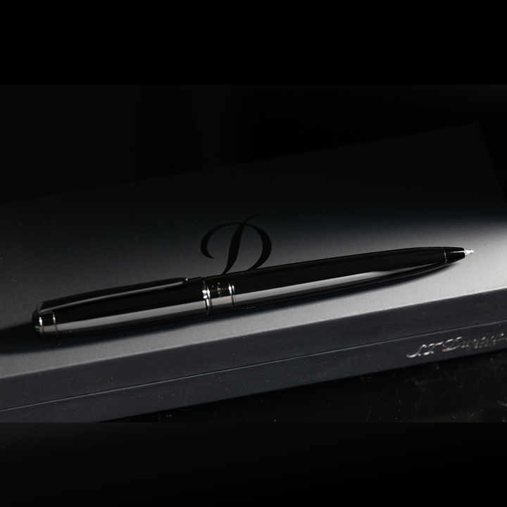 S.T. Dupont Line D Eternity Large Silky Black - Ballpoint