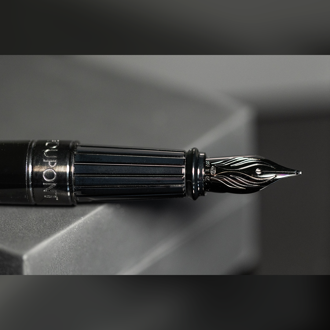 S.T. Dupont Line D Eternity Large Silky Black - Fountain Pen