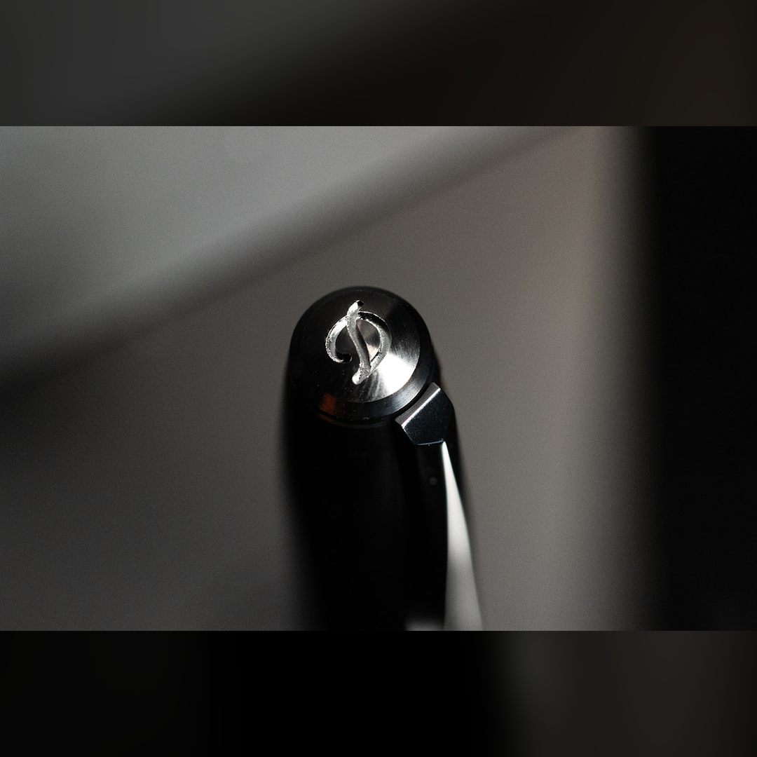 S.T. Dupont Line D Eternity Large Silky Black - Ballpoint