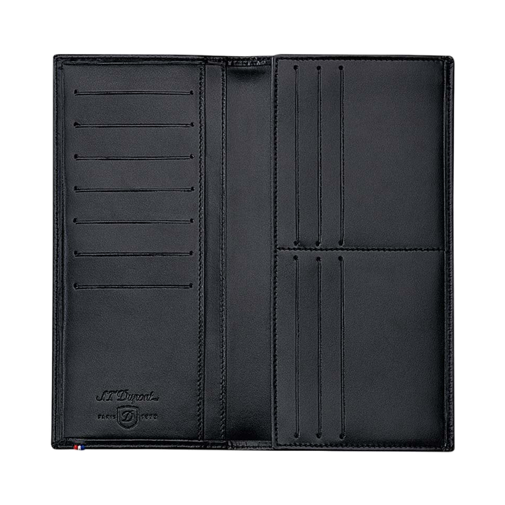 S.T. Dupont Line D Black Long Wallet