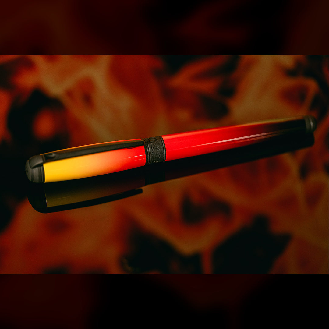 S.T. Dupont Line D Gradient La Flamme - Rollerball