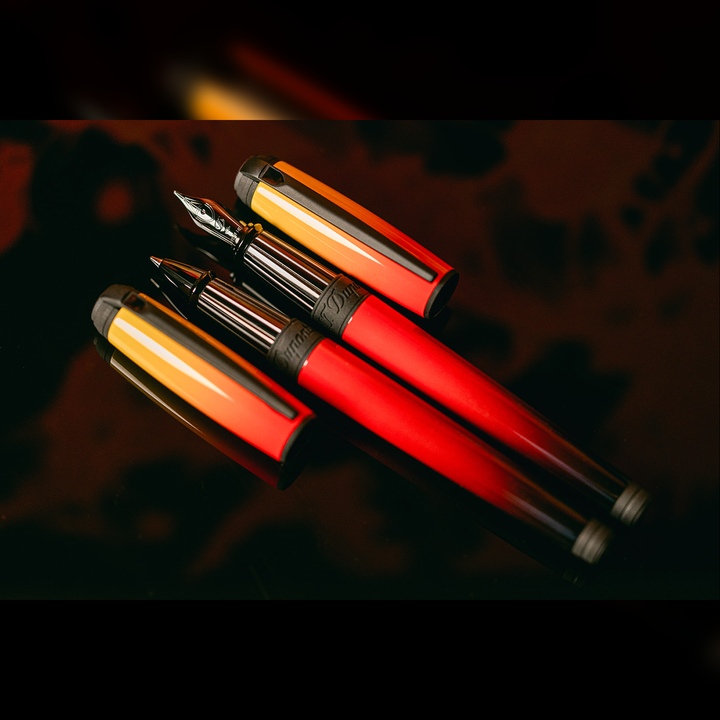 S.T. Dupont Line D Gradient La Flamme - Rollerball