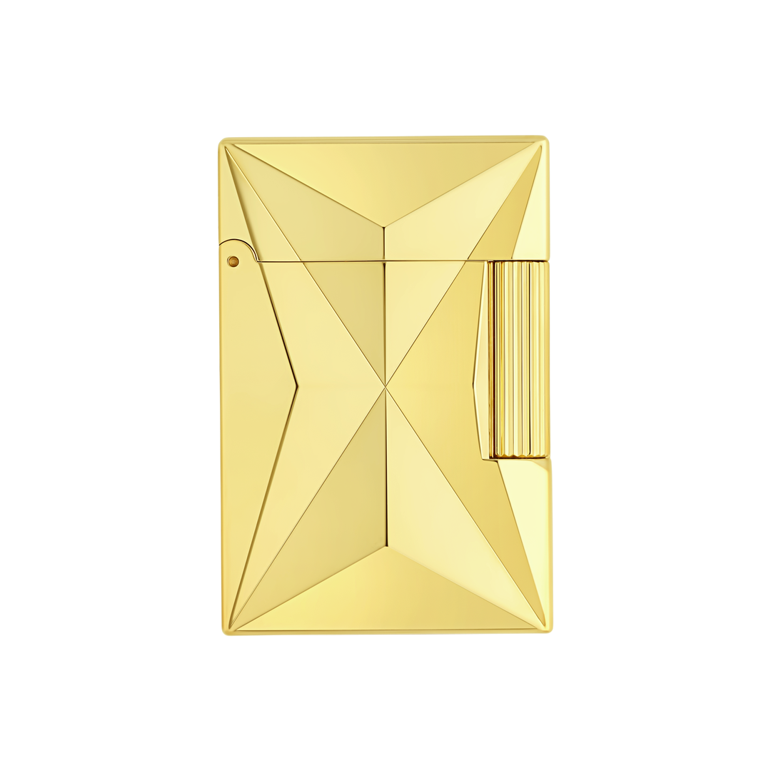 S.T. Dupont Fire X Line 2 Small Golden Lighter