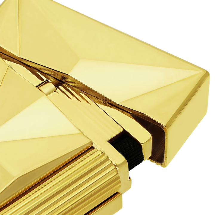S.T. Dupont Fire X Line 2 Small Golden Lighter