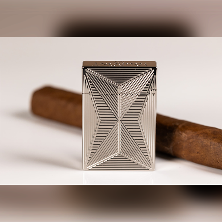 S.T. Dupont Fire X Line 2 Small Palladium Lighter