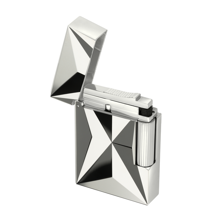 S.T. Dupont Fire X Line 2 Small Palladium Lighter