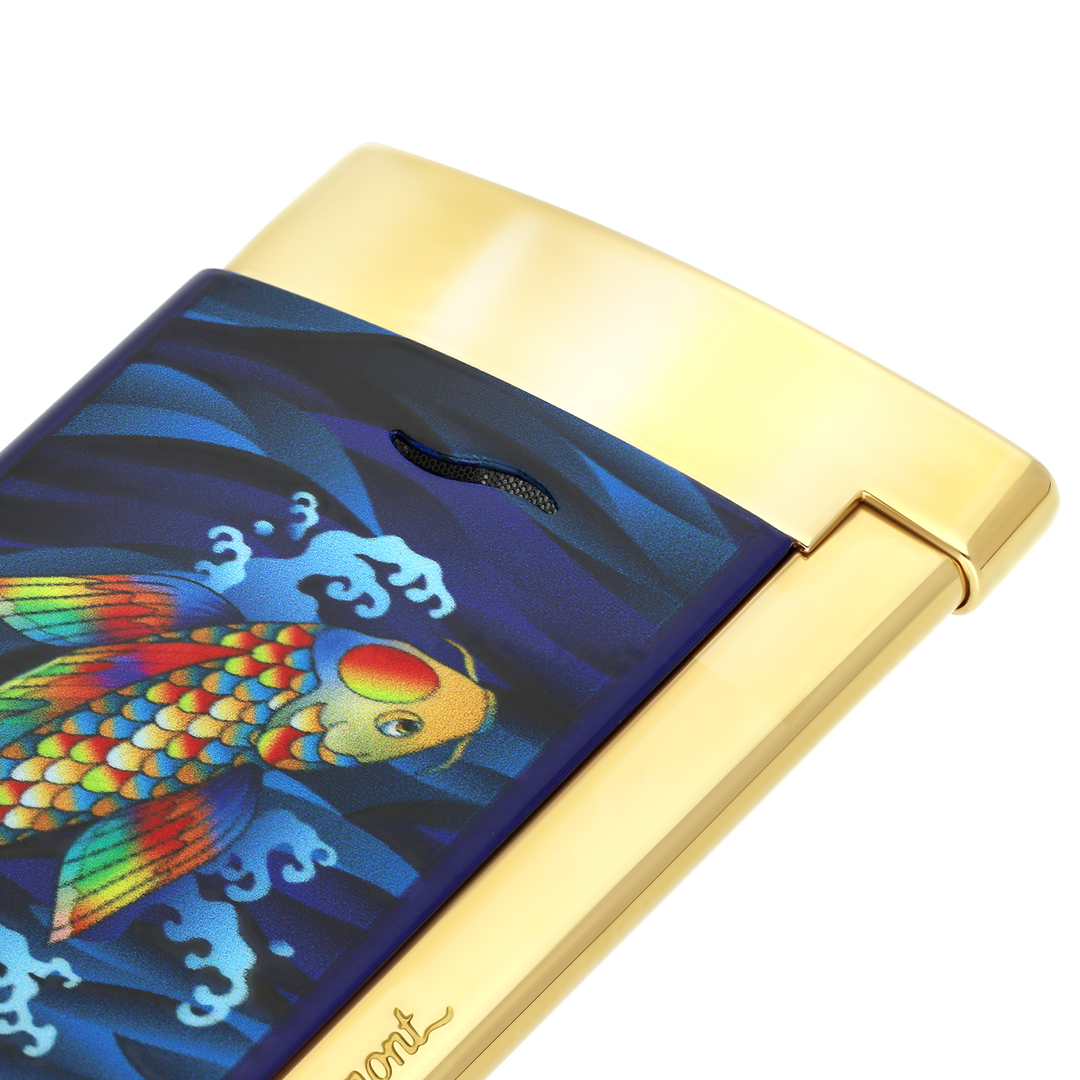 S.T. Dupont Slim 7 Koi Fish Lighter