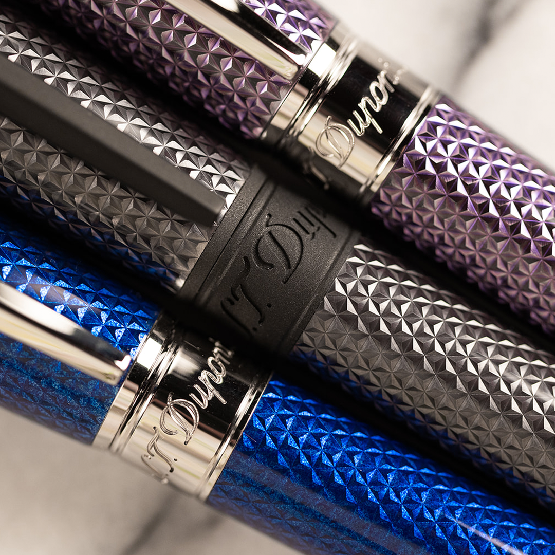 S.T. Dupont Velvet Firehead Guilloche - Fountain Pen